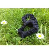 Scrunchies gumička čierna, mini