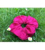 Scrunchies gumička cyklaménová, maxi