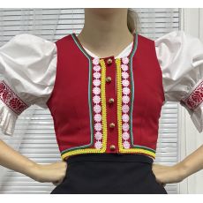 Dievčenský folklórny lajblík