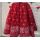 Dámska sukňa, červené ruže
