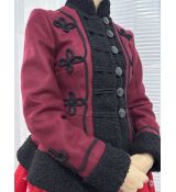 Krojový kabátik, jupka